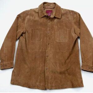 Merona Suede all Leather Jacket NWOT